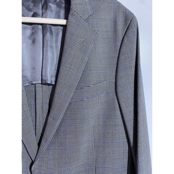 Brooks Brothers Other - Brooks Brothers Blazer 40R Gray Wool Regent Windowpane Brookscool Sport Coat